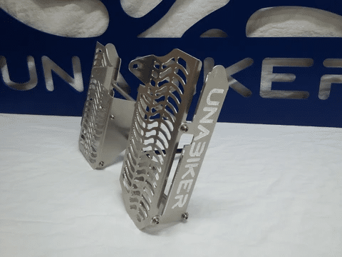 Unabiker Radiator Guards/Braces CRF450RX 17-19