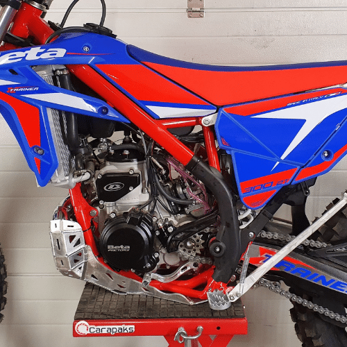 Carapaks Skid Plate w/ Pipe Guard Beta XTrainer 250/300 13+ - Image 2
