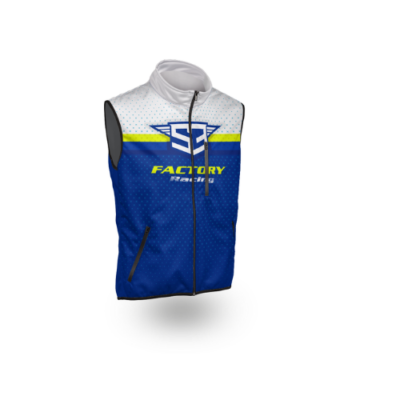 S3 Body Warmer Vest Blue/Yellow