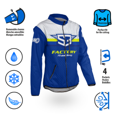 S3 Gladiator Jacket Blue/Yellow