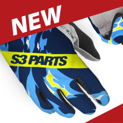 S3 Billy Bolt Veranito Blue/Yellow Gloves