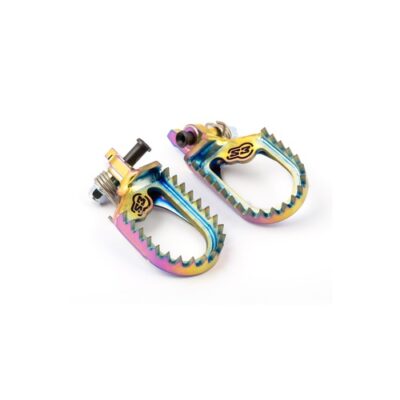 S3 TAZ-2545 Yamaha titanium Rainbow footpegs