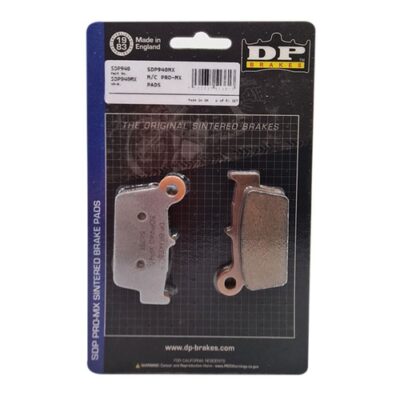 DP Brakes SDP Pro-MX SDP940 rear brake pads in retail packaging