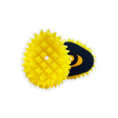 FunnelWeb FWF 523 air filter for Kawasaki KLX140 with yellow pyramid-profile foam