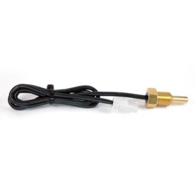Trail Tech V300-003 brass temperature probe with 1/8 × 28 BSPP thread, cable and connector